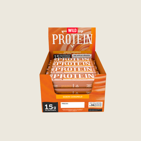 Wild Protein Caramelo 16 unidades