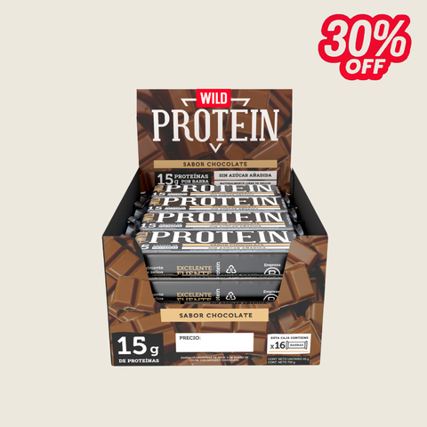 Wild Protein Chocolate 16 unidades