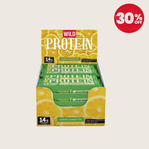 Wild Protein Lemon Pie 16 unidades