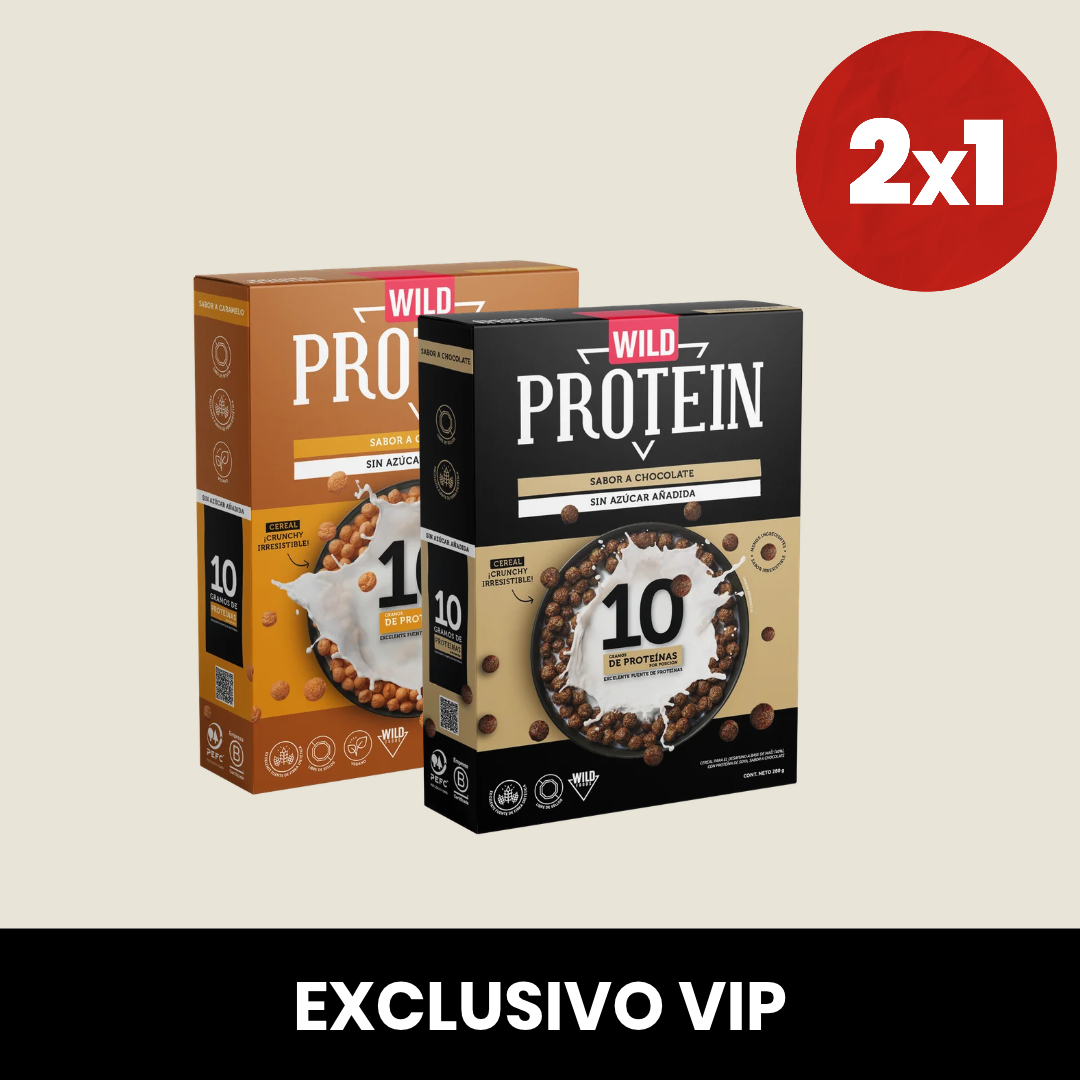Pack x 2 Wild Protein Cereal ELIGE TU SABOR