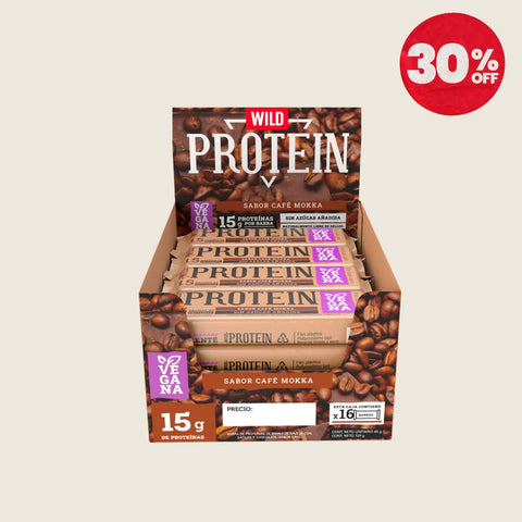 Wild Protein Vegana Mokka 16 unidades