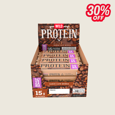 Wild Protein Vegana Mokka 16 unidades