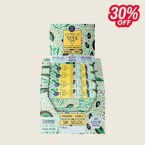 Soul Bar Manzana-Canela 30 unidades