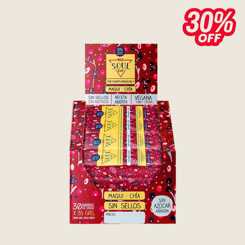 Soul Bar Maqui-Chía 30 unidades