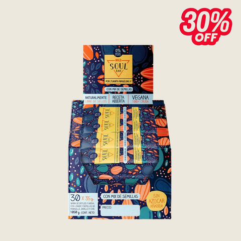 Soul Bar Semillas Ancestrales 30 unidades
